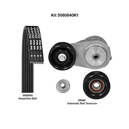 Dayco 03-17 Acura Honda Fead Kits, 5060840K1 5060840K1